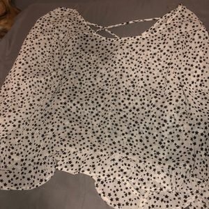 Crop top long sleeve